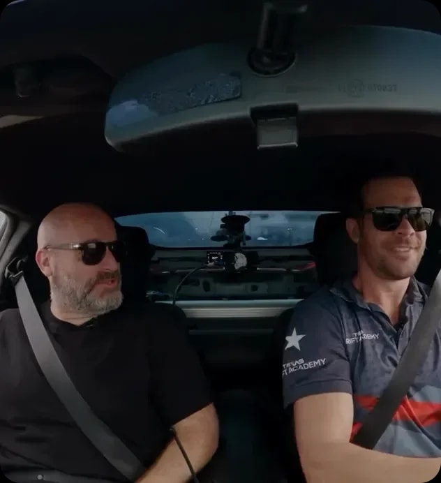 Tom Segura learns to drift in Texas